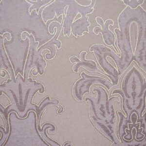 Wallpaper ornaments taupe gloss Glitter 4795-29