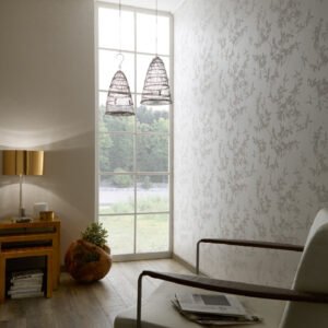 Wallpaper leaves beige gloss Fuggerhaus 4808-08
