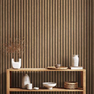 AS Creation non-woven wallpaper 39109-1 beige wood panels