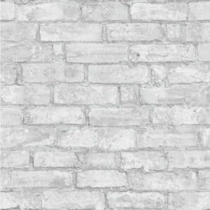 Wallpaper stone design 3D light grey Erismann 6318-10
