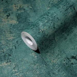 AS Creation non-woven wallpaper 38823-5 concrete look petrol