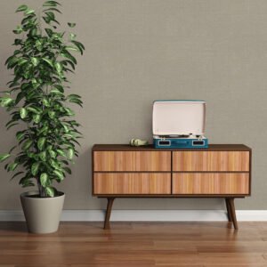 Non-woven wallpaper concrete texture brown grey 39648-6