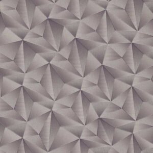Non-woven wallpaper triangles 3D Erismann 10106-34 Dark grey