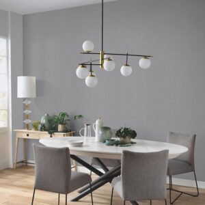 Non-woven wallpaper textile look grey metallic 10437-47