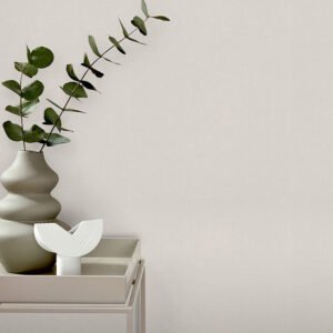 Non-woven wallpaper textile look beige metallic 10437-38