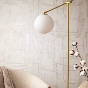 Non-woven wallpaper abstract cream beige gold 82450