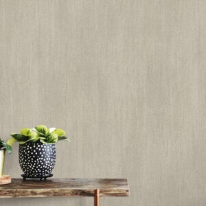 Non-woven wallpaper concrete look light brown 10534-11
