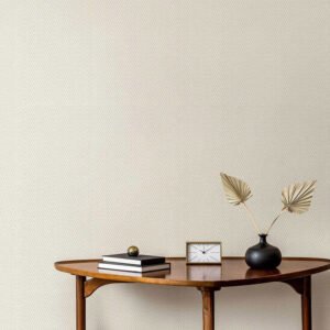Non-woven wallpaper herringbone beige cream 10536-14