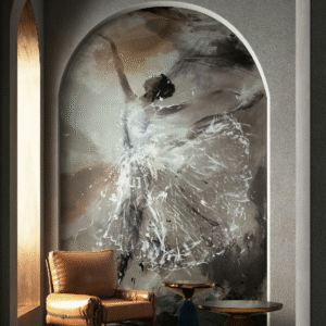 Photo wallpaper non-woven graphic art grey brown 35097