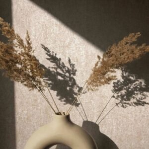 Non-woven wallpaper industrial plaster look beige 35141