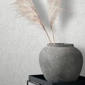 Non-woven wallpaper plaster look grey white 35135