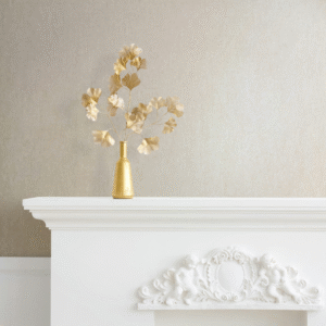 Non-woven wallpaper plaster look cream beige 35139