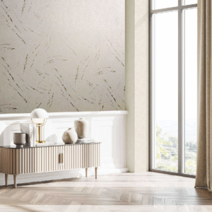 Non-woven wallpaper 33667 plaster look cream Marburg