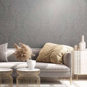 Non-woven wallpaper 32980 ornaments grey silver Marburg