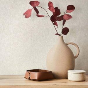 Non-woven wallpaper industrial plaster look cream 35522