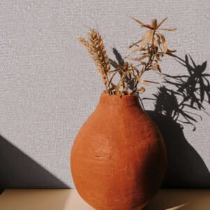 Non-woven wallpaper used concrete look grey beige 35518